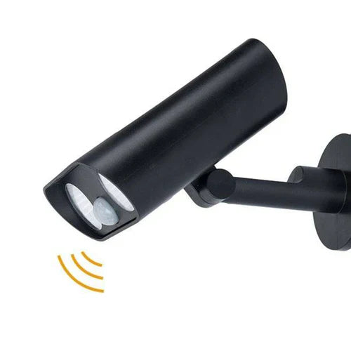 Black Led Outdoor Spotlight Orr Acrylic