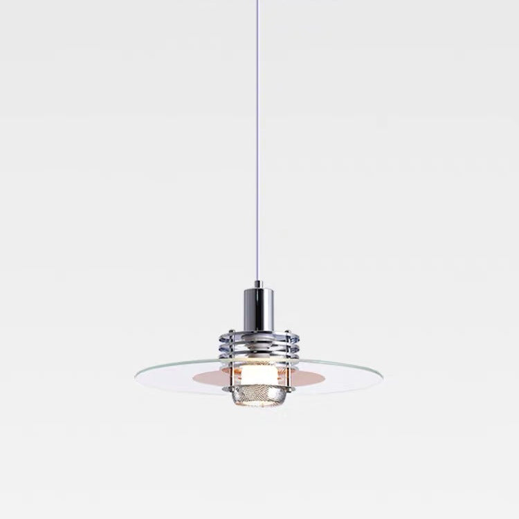 Hailie Minimalism LED Pendant Light Metal/Glass/Acrylic Bedroom