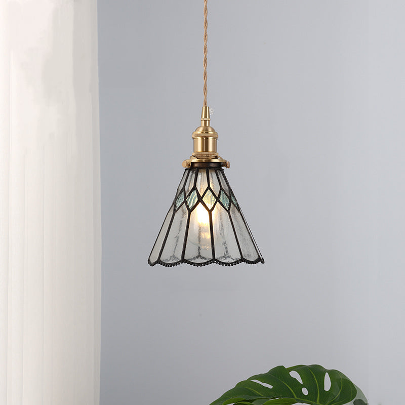 Hailie Vintage Pendant Light Glass Bedroom/Living Room/Restaurant