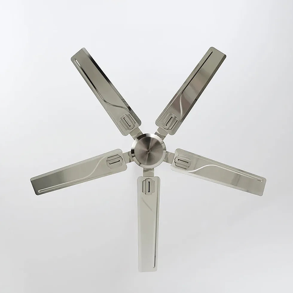 Ceiling Fan With Light For Study Room Alessio Metal Ip20