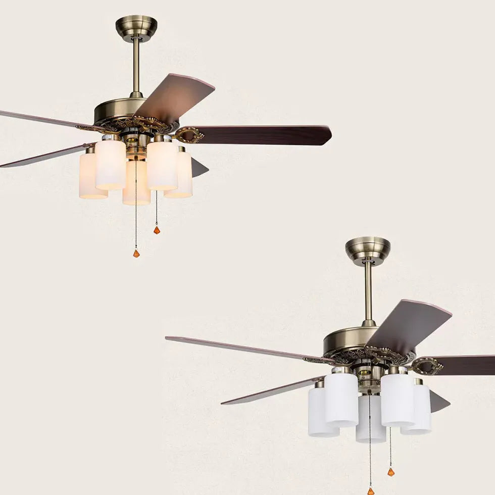 Ceiling Fan With Light For Study Room Alessio Metal