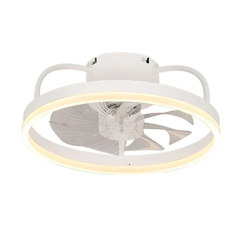 Ceiling Fan With Light For Bedroom Alessio Metal Led Dimmable Ip20