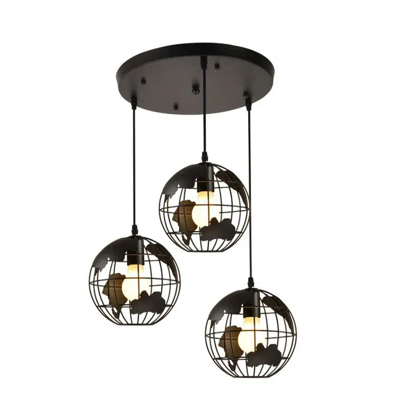 Black Chandelier For Bedroom Alessio Metal Led Ip20