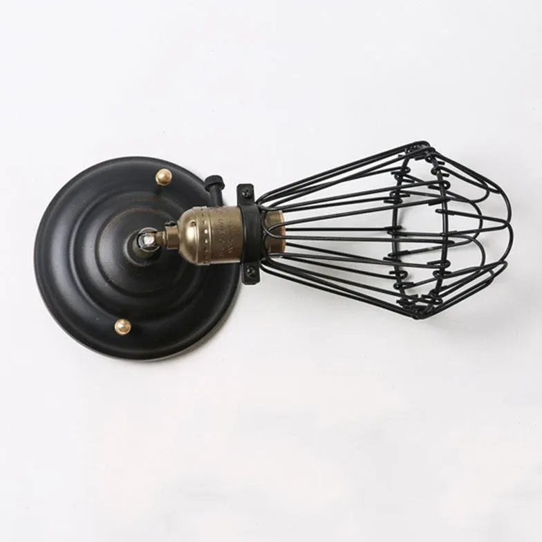 Black Single Arm Wall Light For Living Room Alessio Metal