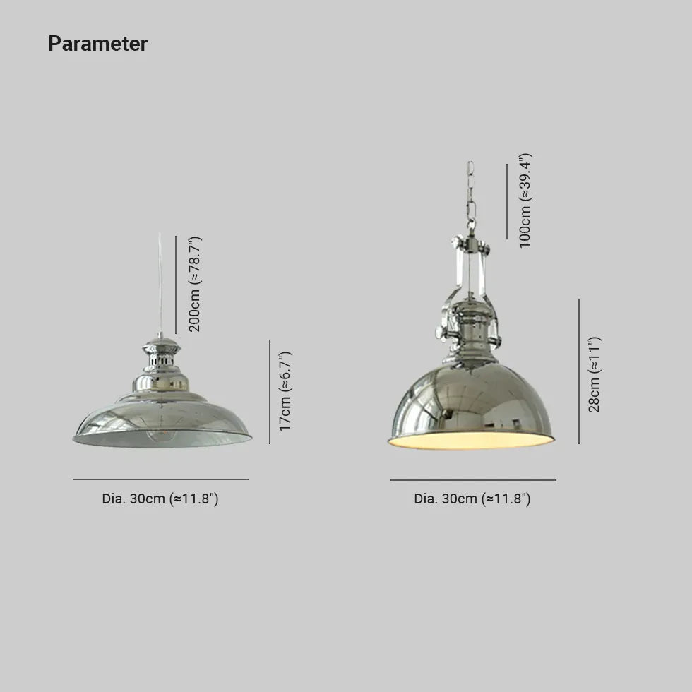 Light Single Pendant For Bedroom Alessio Metal Led