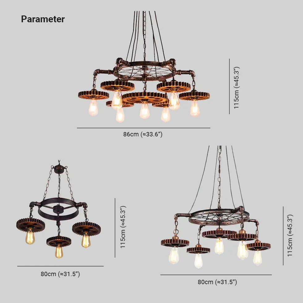 Statement Pendant Light For Living Room Alessio Metal