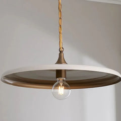 Black Light Single Pendant For Bedroom Alessio Metal