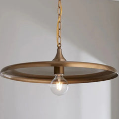 Black Light Single Pendant For Bedroom Alessio Metal