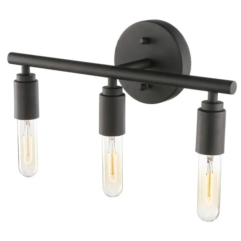 Black Multi Arm Wall Light For Bathroom Alessio Metal Led Ip44