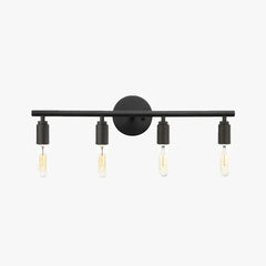 Black Multi Arm Wall Light For Bathroom Alessio Metal Led Ip44