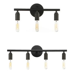 Black Multi Arm Wall Light For Bathroom Alessio Metal Led Ip44