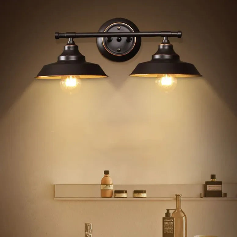 Black Multi Arm Wall Light For Bathroom Alessio Metal