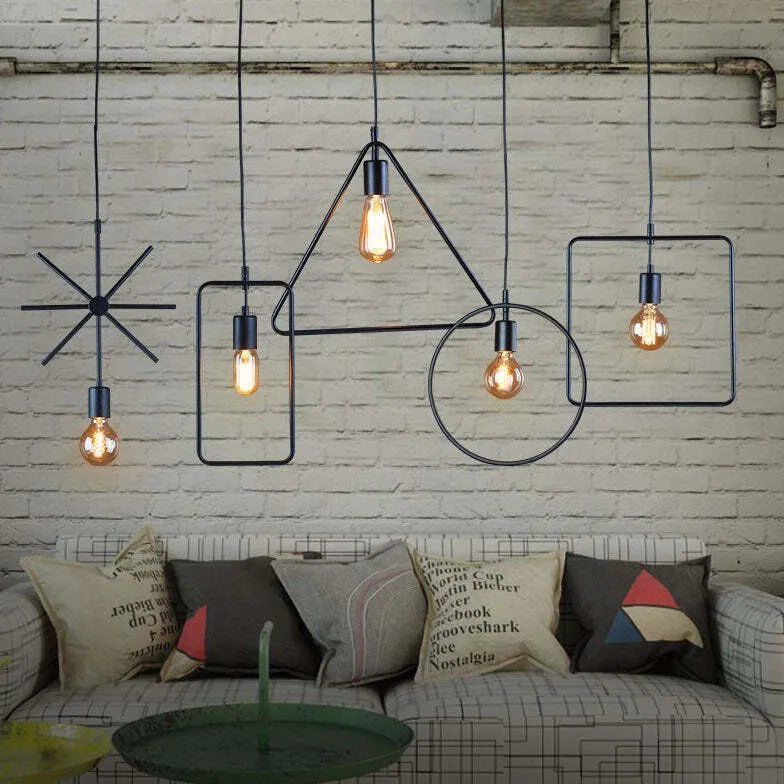 Light Single Pendant For Bedroom Alessio Metal