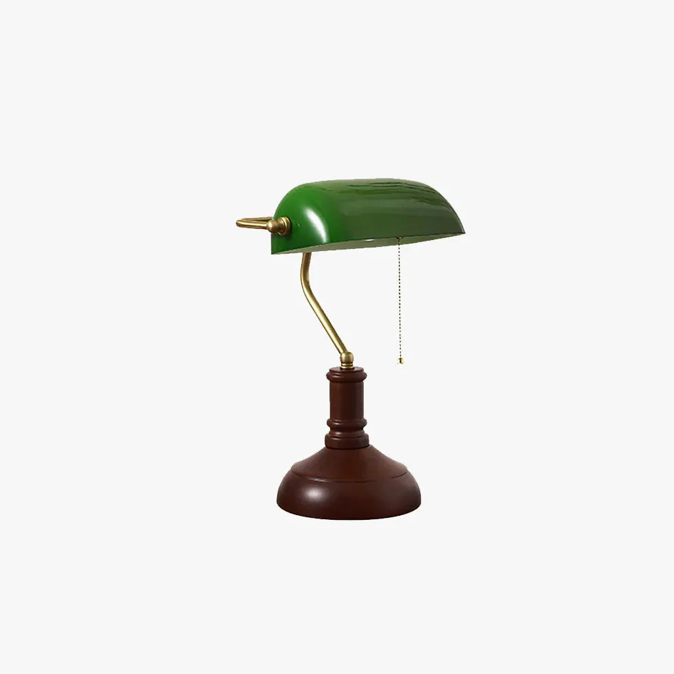 Green Table Lamp For Bedroom Alessio Metal