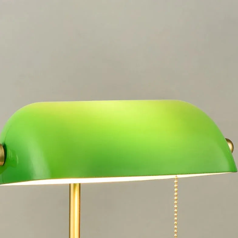 Green Table Lamp For Bedroom Alessio Metal