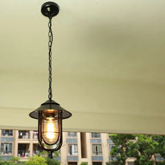 Black Light Single Pendant Alessio Metal Led