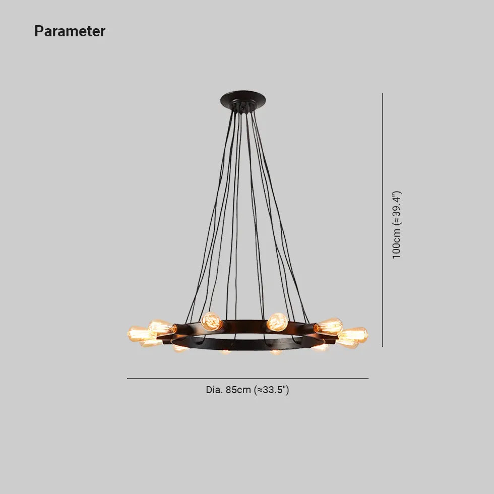 Brown Modern Chandeliers For Living Room Alessio Metal Without Bulbs Led Ip20