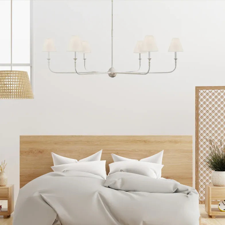 Modern Chandeliers For Bedroom Alessio Metal Led