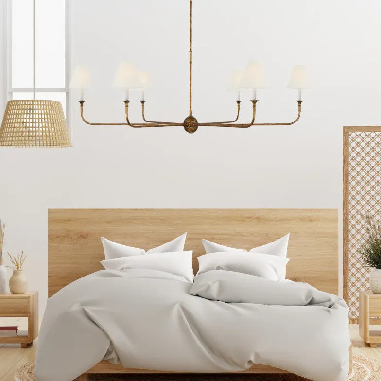 Modern Chandeliers For Bedroom Alessio Metal Led