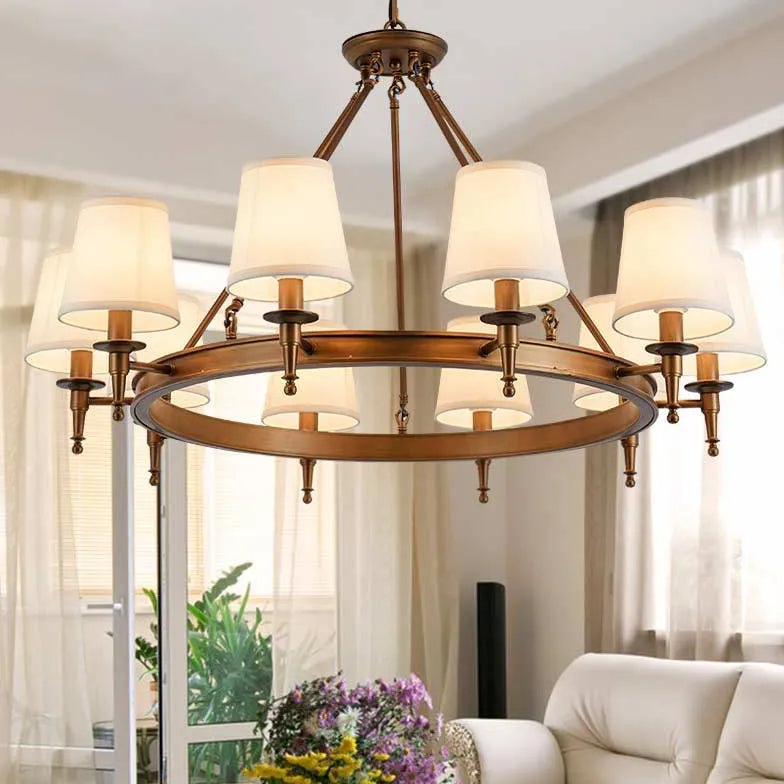 Black Traditional Chandeliers For Living Room Alessio Metal Warm White