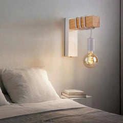 Black Single Arm Wall Light For Bedroom Alessio Metal