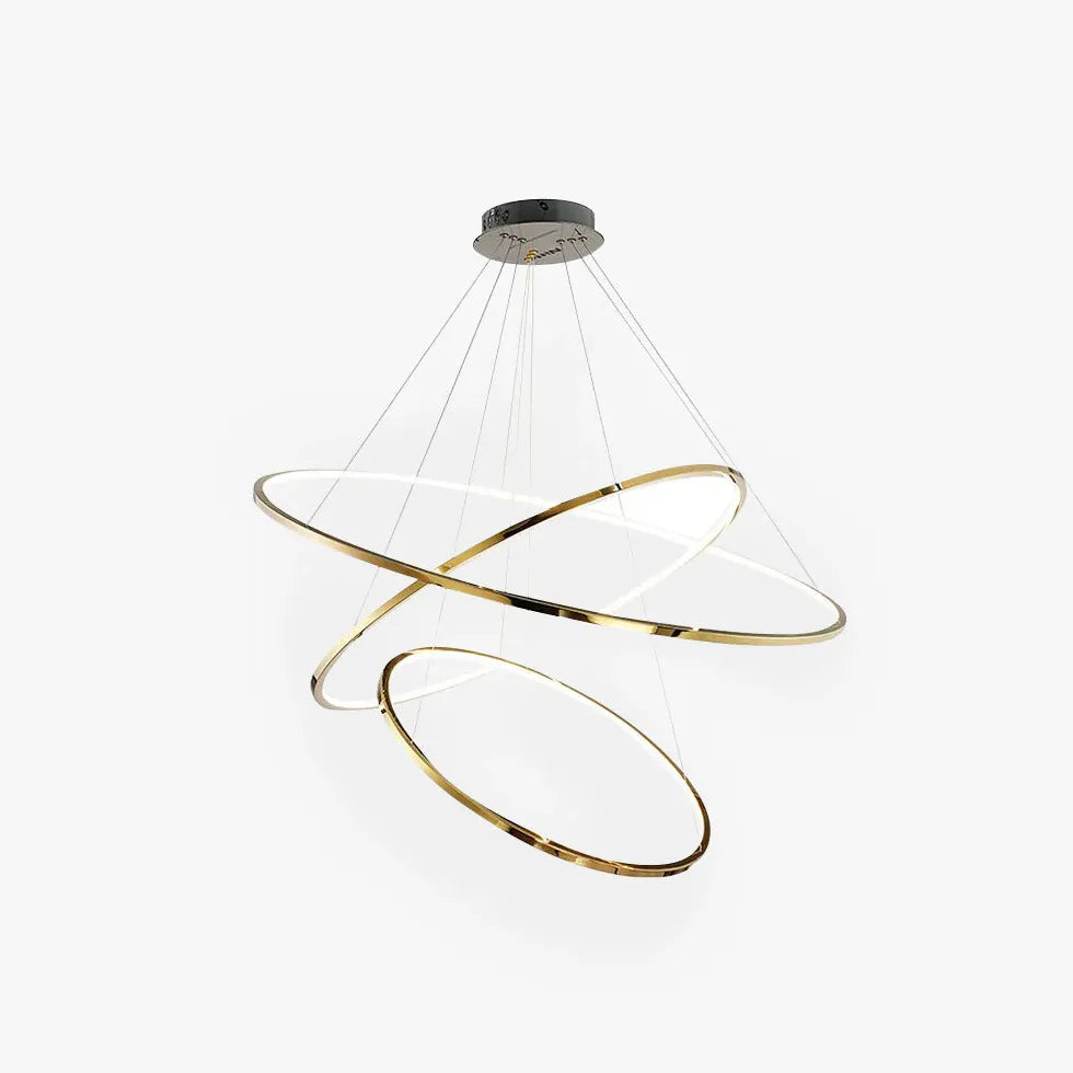 Gold Chandelier For Living Room Arisha Acrylic Ip20 Led