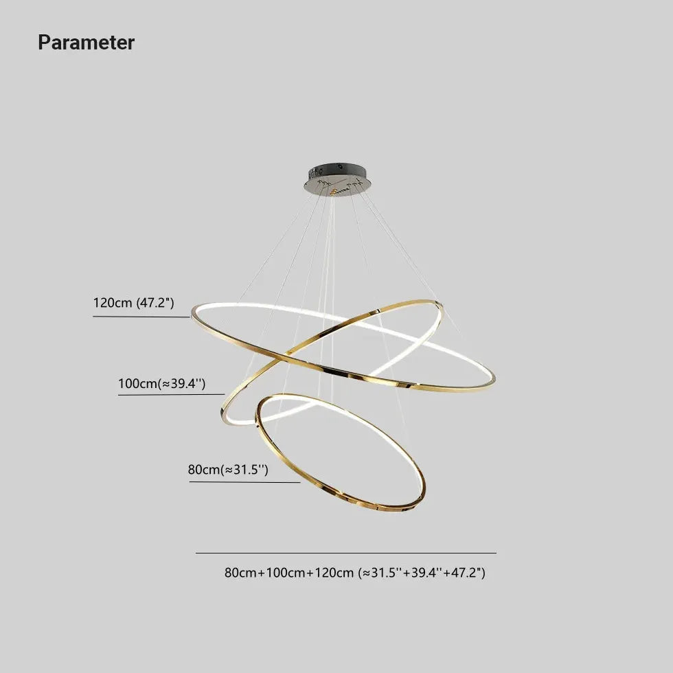 Gold Chandelier For Living Room Arisha Acrylic Ip20 Led