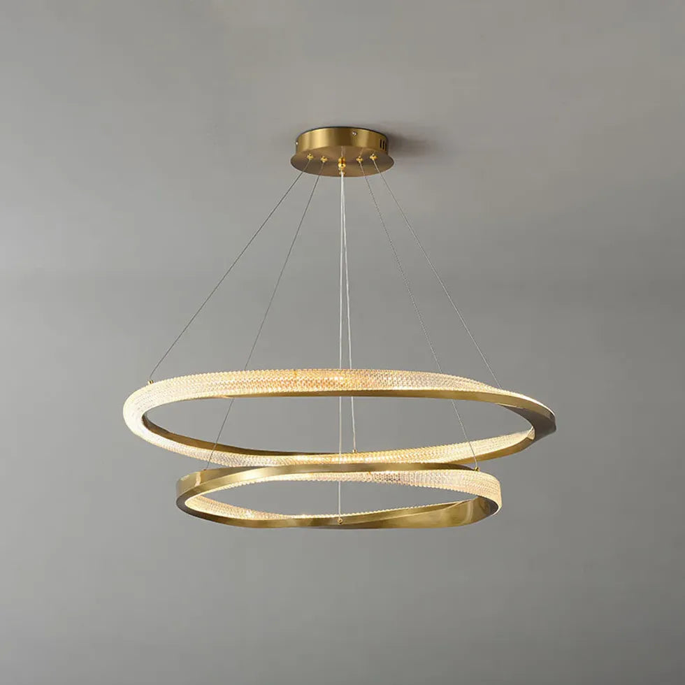 Gold Statement Pendant Light For Bedroom Arisha Metal Ip20