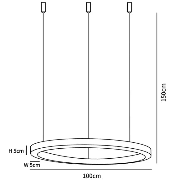 Gold Chandelier For Kitchen Avi Metal Led