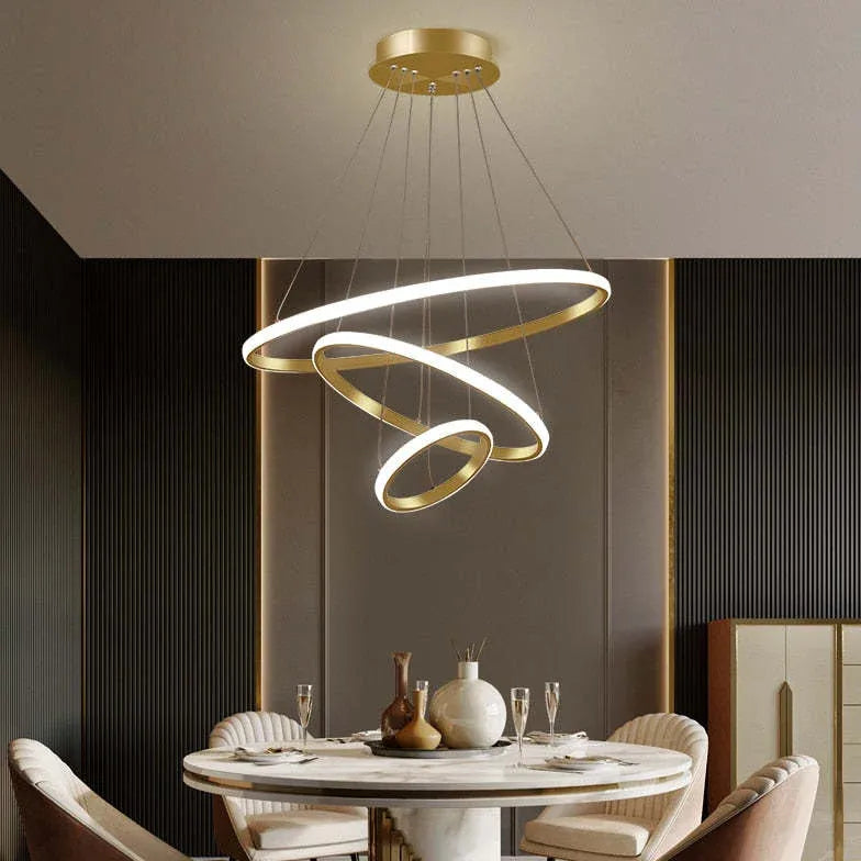 Chandelier For Bedroom Arisha Metal & Silicon Led Ip20