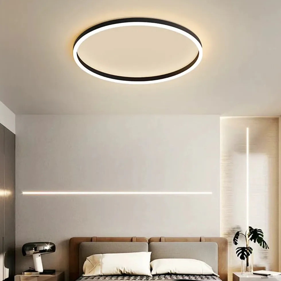 Low Ceiling Light For Bedroom Arisha Metal Ip20 Dimmable