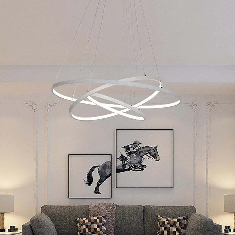 Black Arisha Pendant Light, Inner Ring