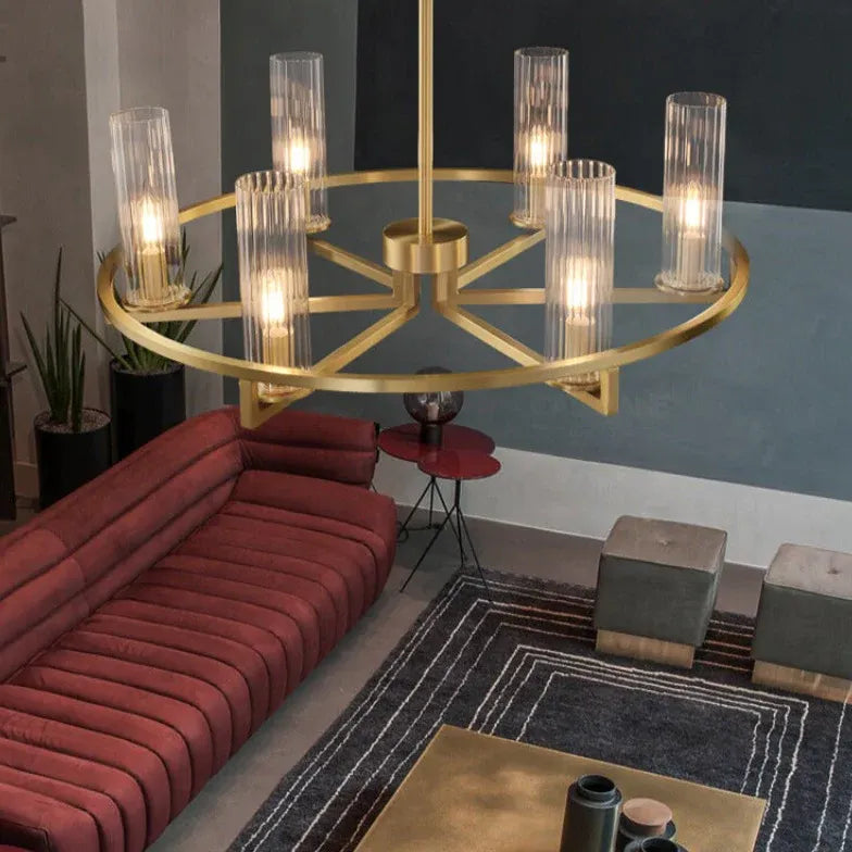 Chandelier For Bedroom Arisha Glass Ip20