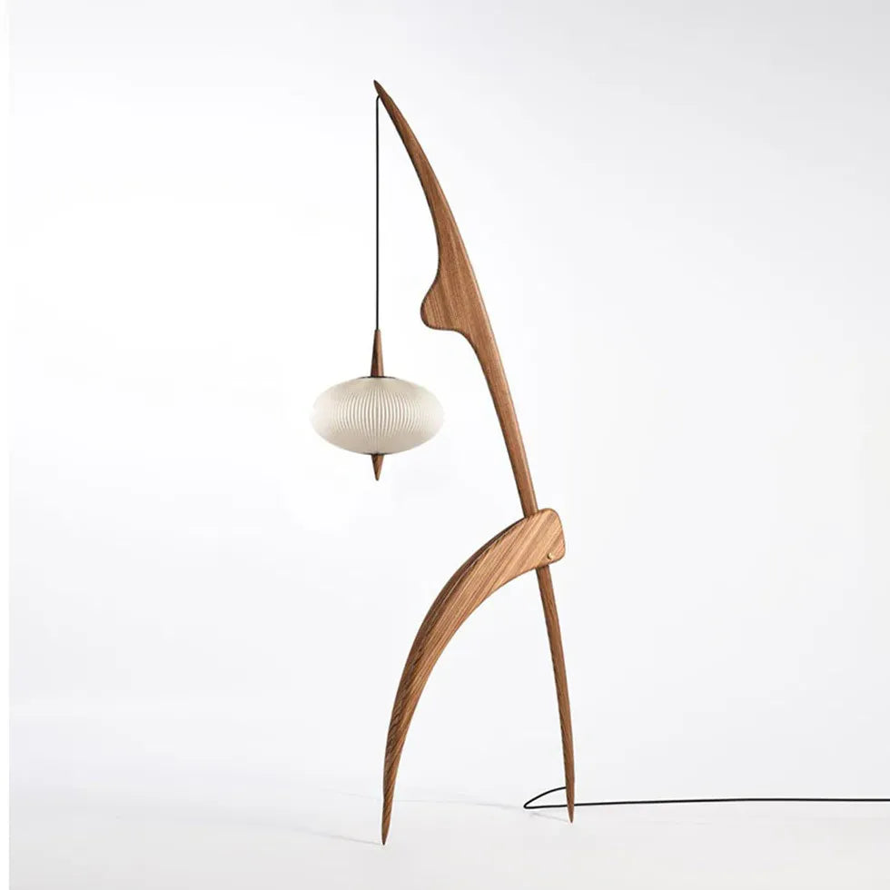 Floor Lamp For Study Room Renee Wood Warm White