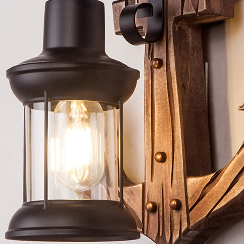 Lanterns For Bedroom Austin Pine Wood Led Ip20