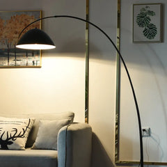 Black Floor Lamp For Study Room Avi Metal