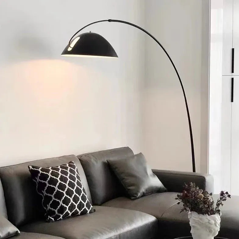 Black Floor Lamp For Study Room Avi Metal