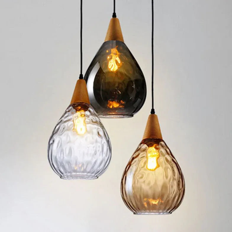 Avi Vintage Teardrop Pendant Light