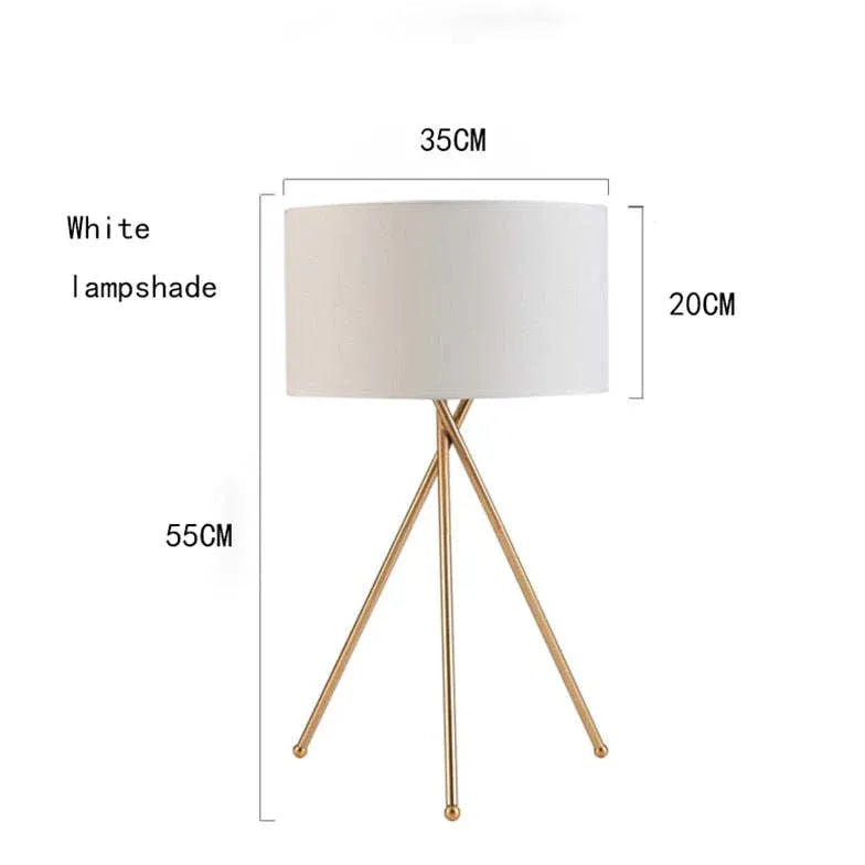 Baines Modern Tripod Table Lamp