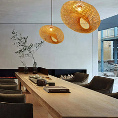 Pendant Light - Bamboo Rattan