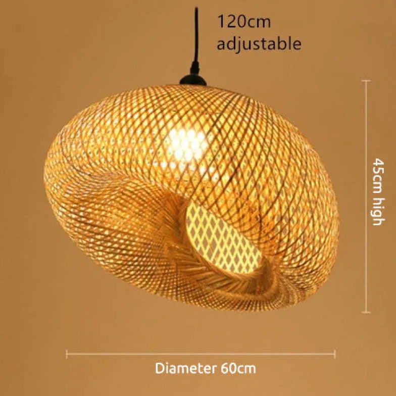 Pendant Light - Bamboo Rattan