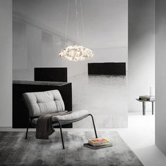 Light Single Pendant For Bedroom Bella Metal & Acrylic Led Warm White Ip20