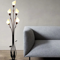 Black Floor Lamp For Bedroom Bella Metal Led Plug