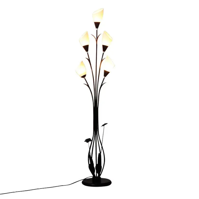 Black Floor Lamp For Bedroom Bella Metal Led Plug