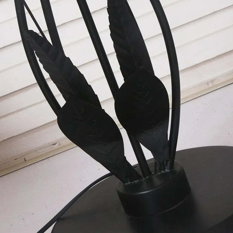 Black Floor Lamp For Bedroom Bella Metal Led Plug