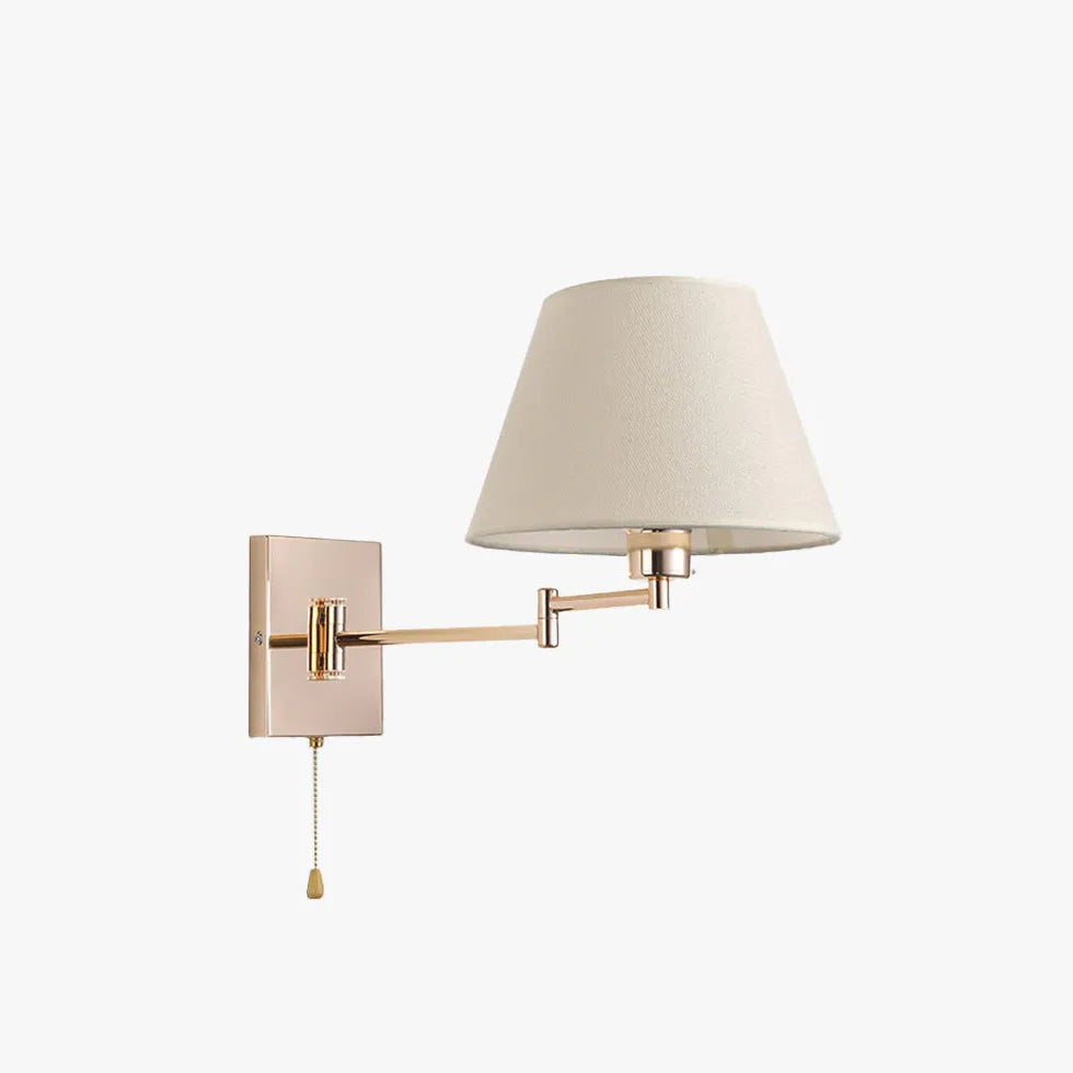 Single Arm Wall Light For Study Room Brady Metal Without Bulbs