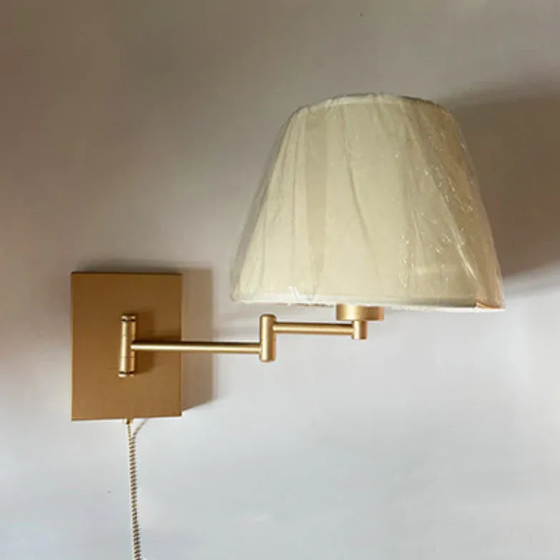 Single Arm Wall Light For Study Room Brady Metal Without Bulbs