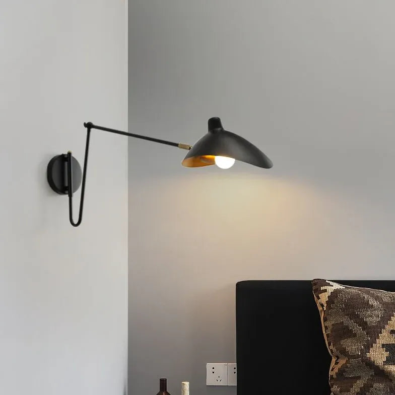 Black Reading Light For Bedroom Brady Metal