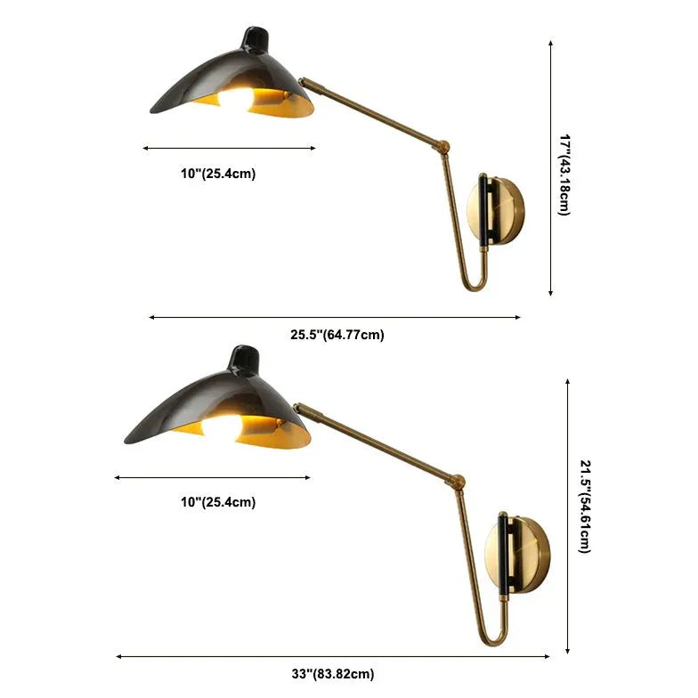 Black Reading Light For Bedroom Brady Metal