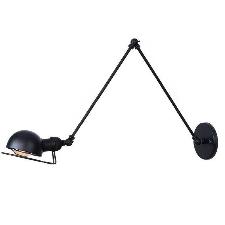 Black Reading Light For Bedroom Brady Metal Led